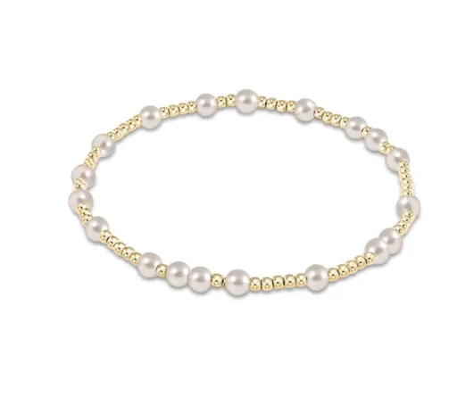 ENewton Hope Unwritten 4mm Bracelet - Pearl