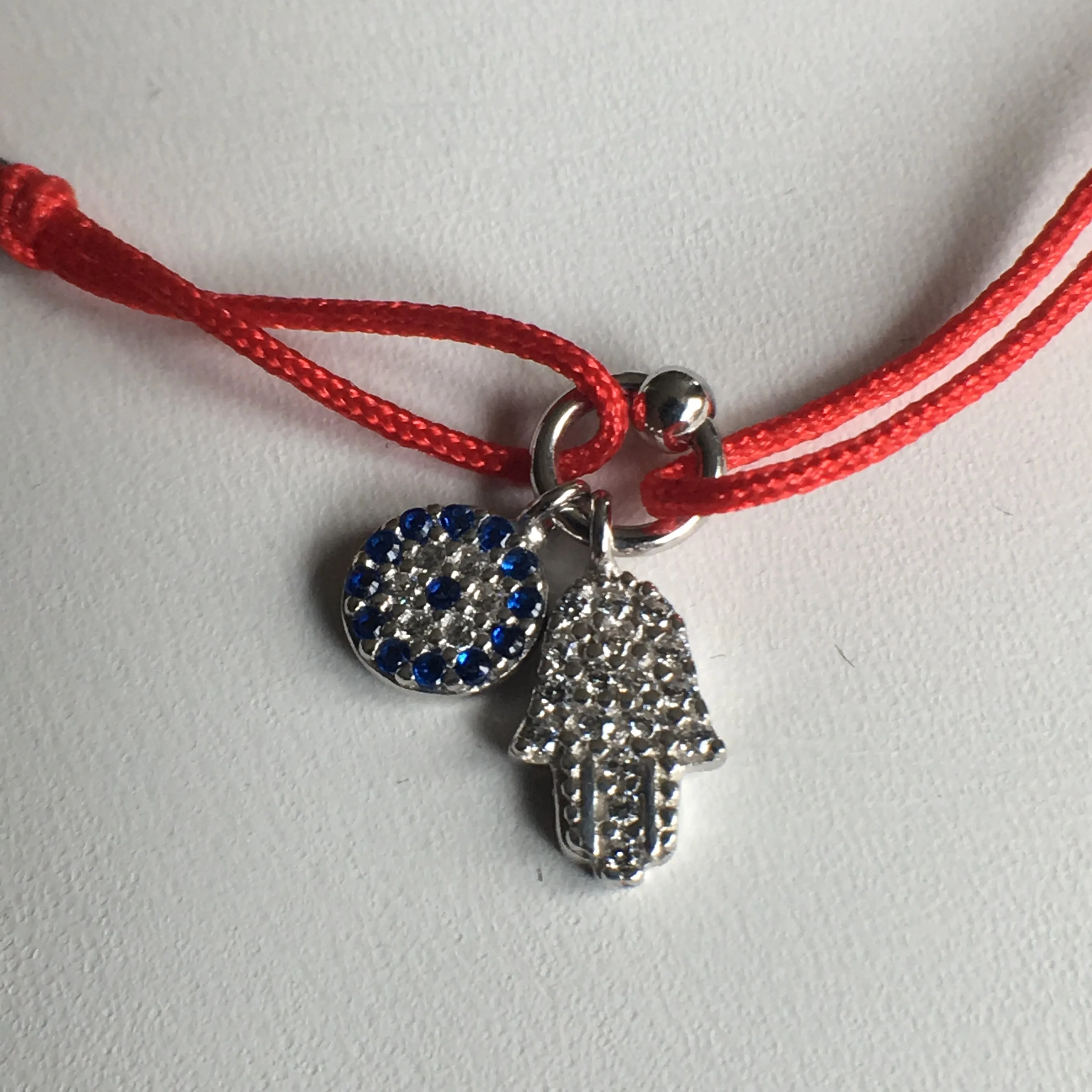 Evil Eye / Hamsa Charm Bracelet