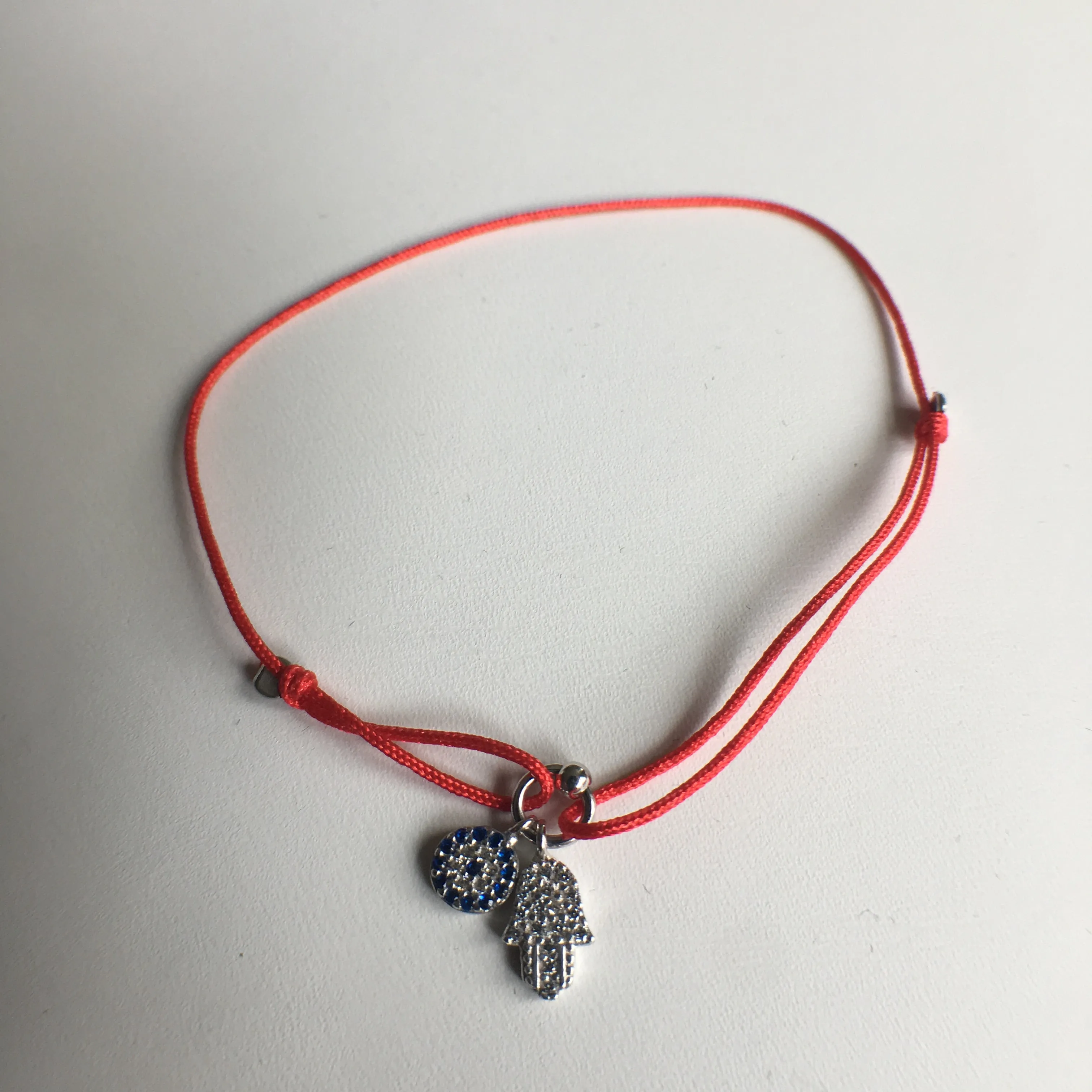 Evil Eye / Hamsa Charm Bracelet
