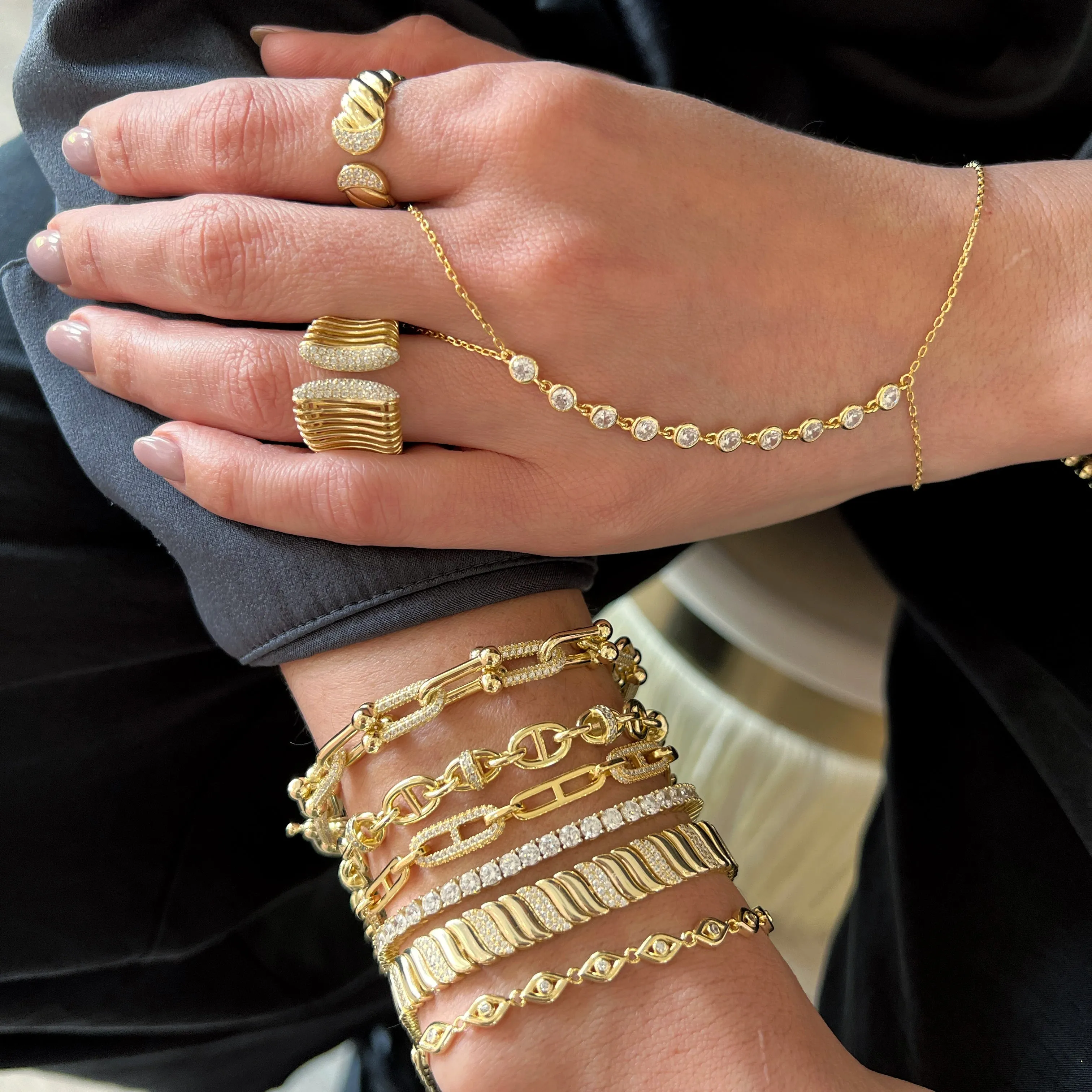 Eye Chain Bracelet