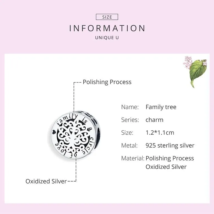 Family Tree of Life Charm