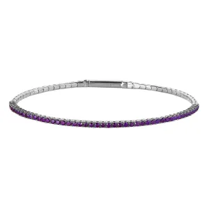 February Birthstone Flex Bracelet