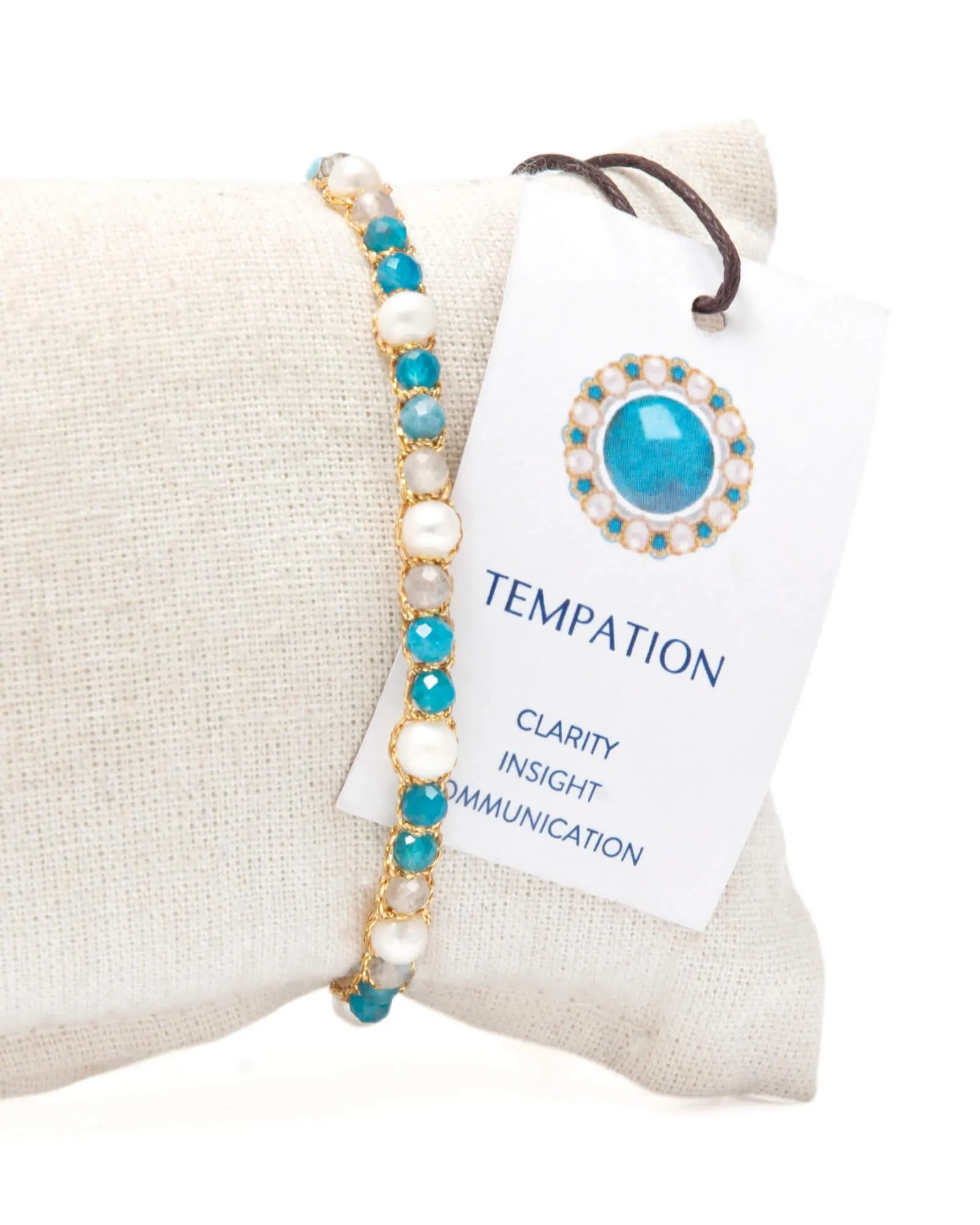 Fresh Water Pearl & Gemstone Bracelet | Temptation