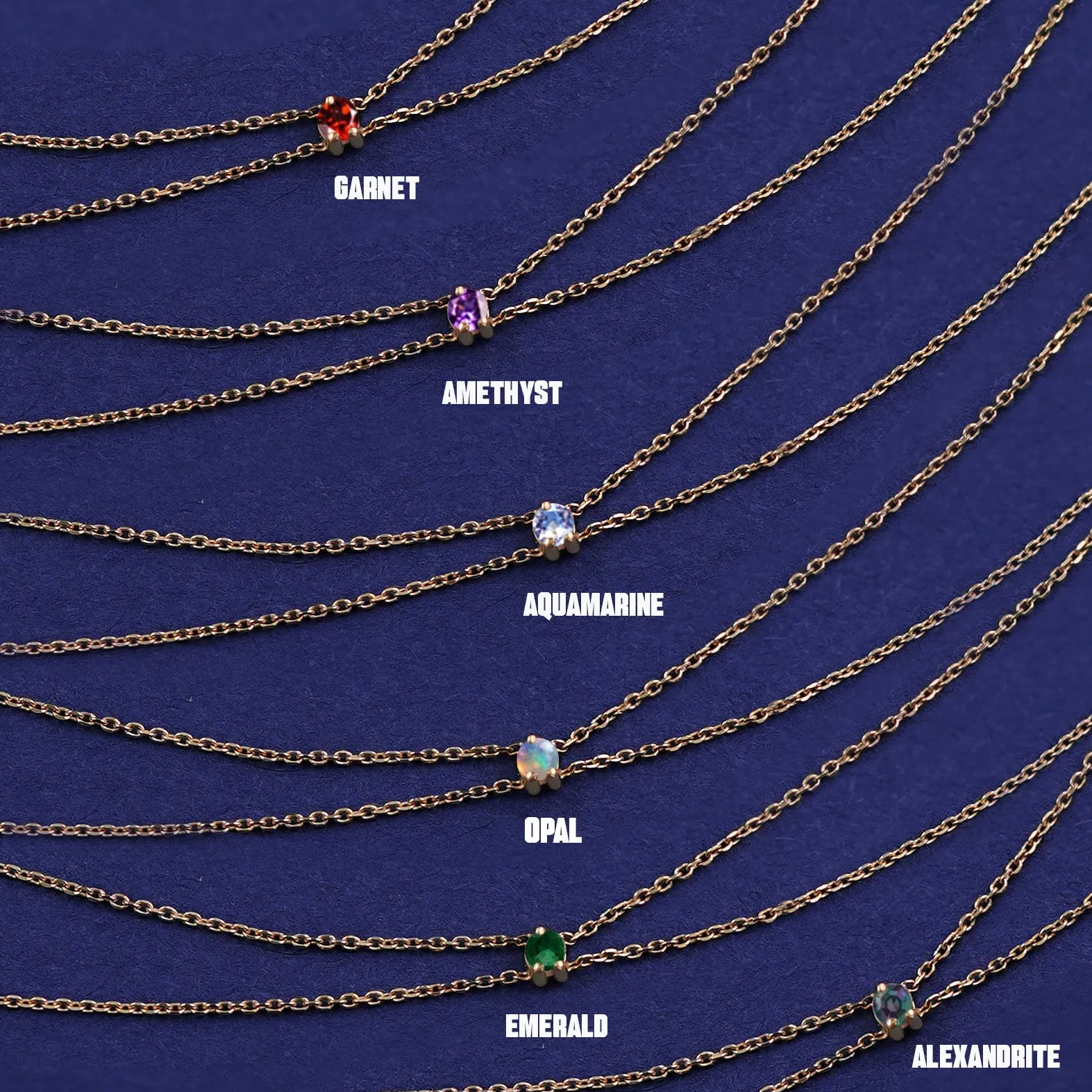 Gemstone Cable Bracelet