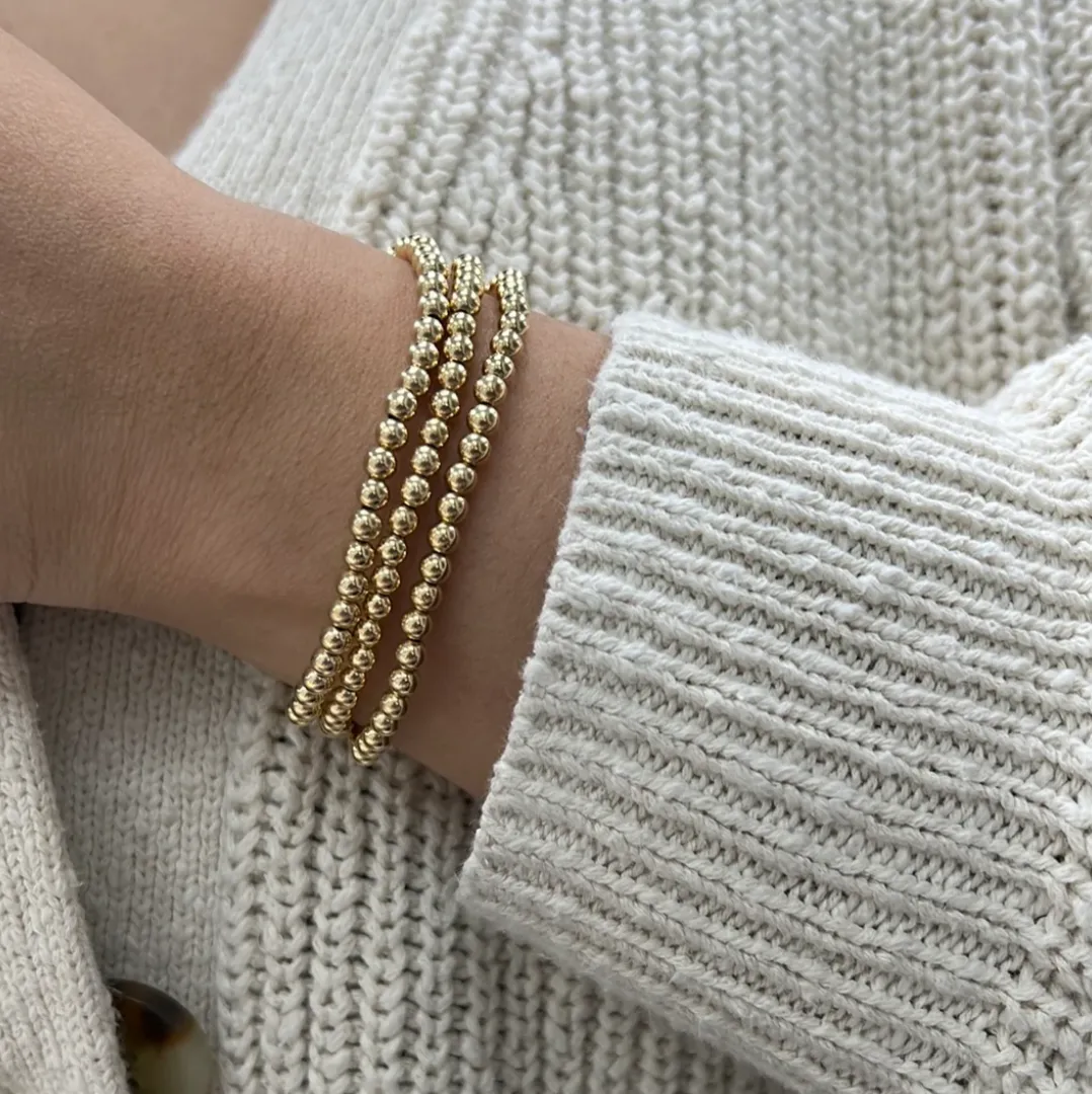Gold Fill Beaded Bracelet
