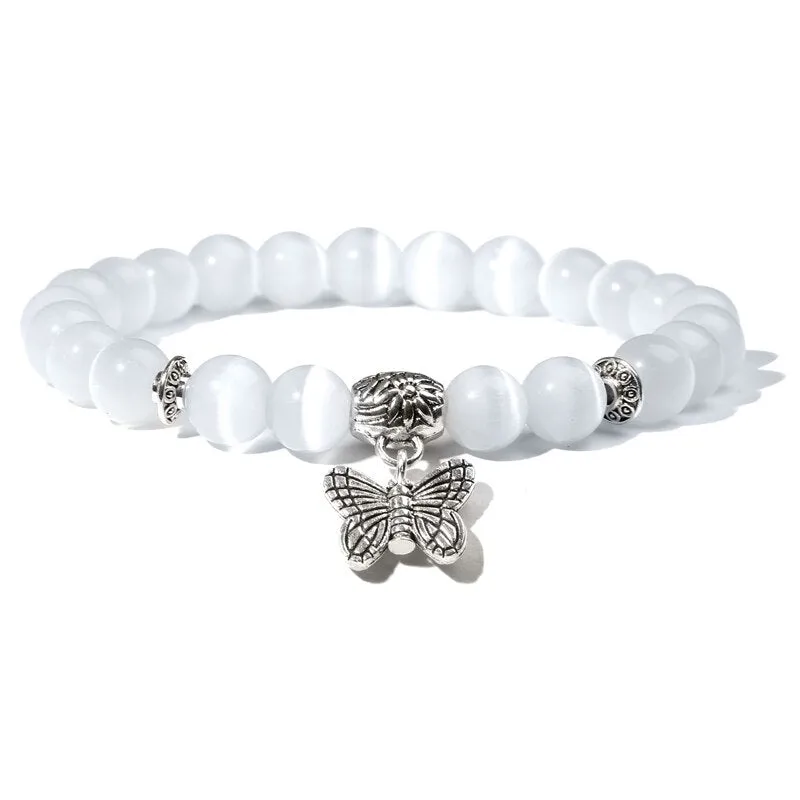Handmade Natural Stone Beads Bracelet