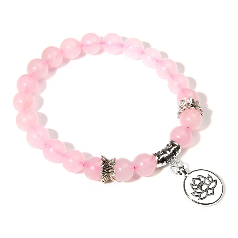 Handmade Natural Stone Beads Bracelet