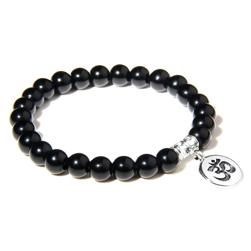 Handmade Natural Stone Beads Bracelet