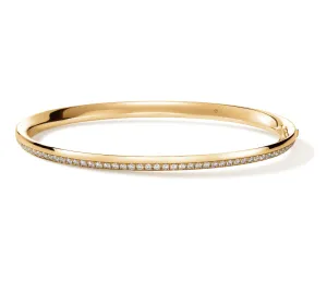 Hearts on Fire Barre Pave Bangle
