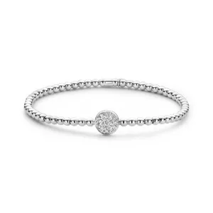 Hulchi Belluni 'Tresore' Small Diamond Circle Stretch Bracelet (21357)