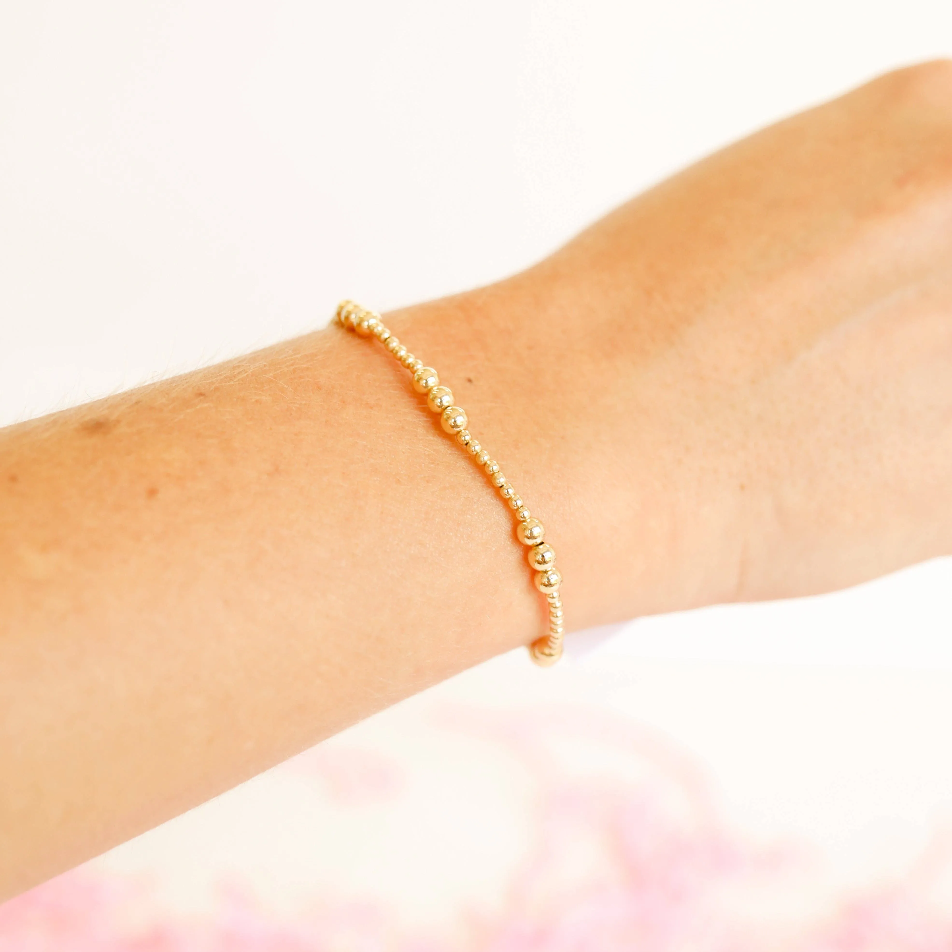 ILY Bracelet in Gold: Standard 6.75 inch