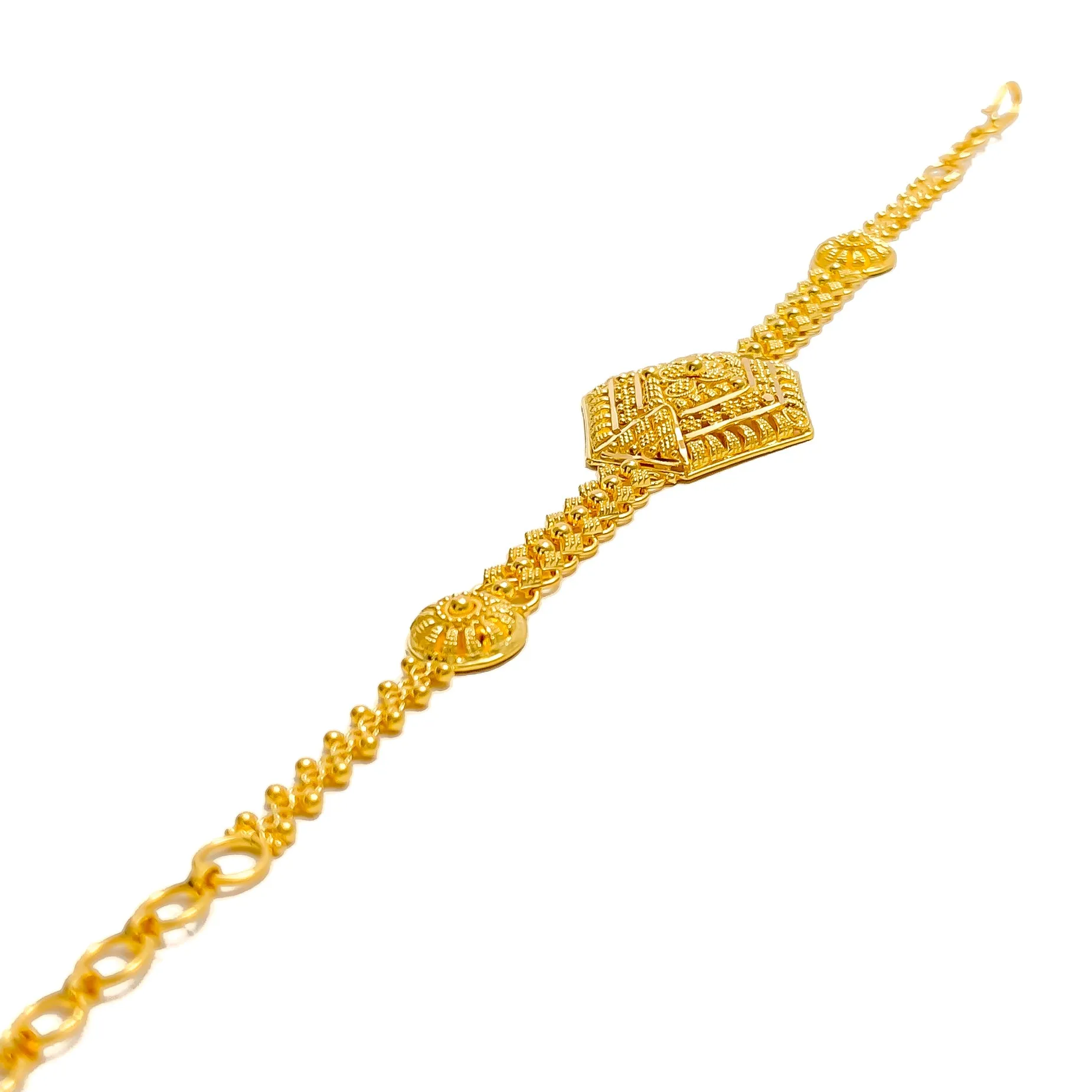 Imperial Glowing 22k Gold Bracelet
