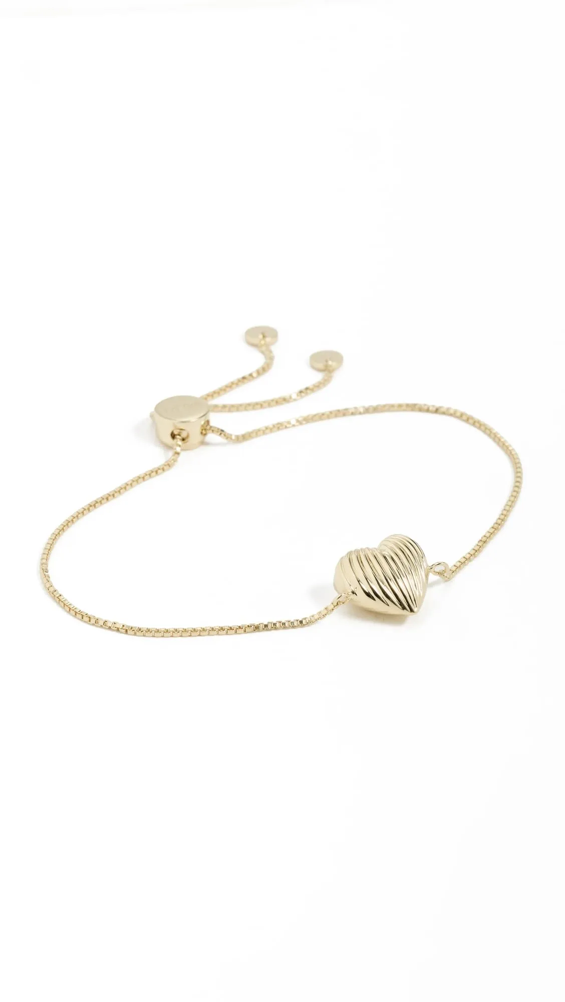 Jennifer Zeuner Jewelry Women's Chara 1/2" Bracelet, Gold Vermeil, One Size