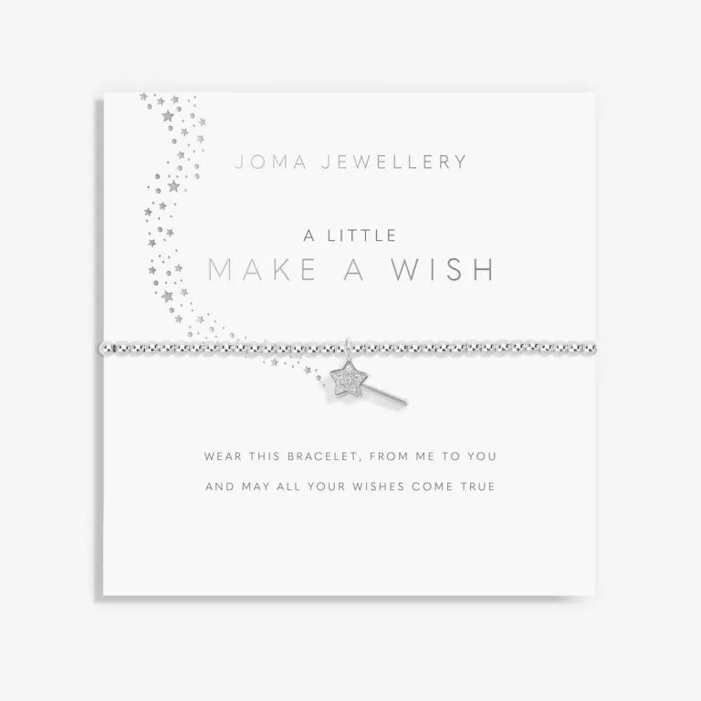 Joma A Little Make A Wish Girls Bracelet
