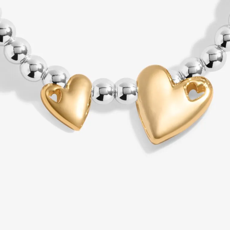 Joma Boxed A Little Lovely Granddaughter Silver & Gold Bracelet