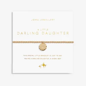 Joma Gold A Little Darling Daughter Bracelet