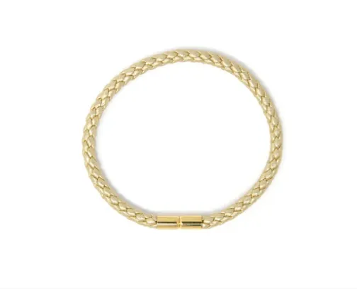Keva Gold Braided Bracelet