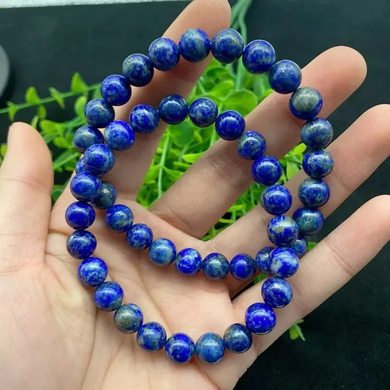 Lapis Lazuli Bracelet - 8mm Round