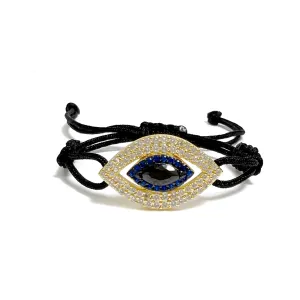 Large Eye Cord Bracelet