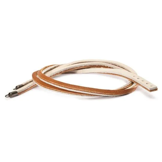 Leather Bracelet Brown/Beige