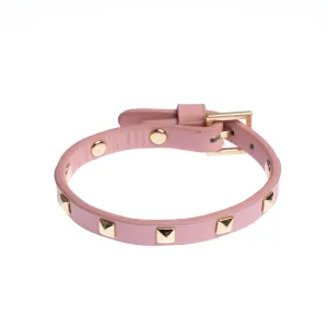 LEATHER STUD BRACELET MINI BLOSSOM