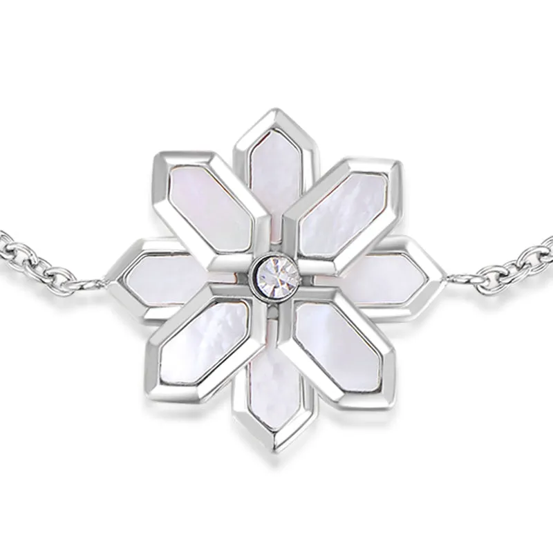 Lotus / Bracelet Pearl Silver