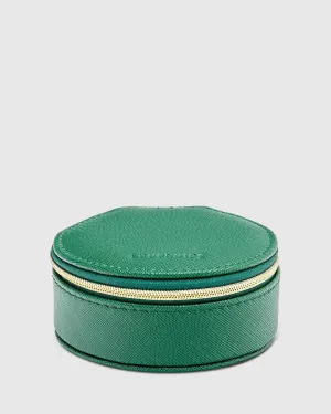 LOUENHIDE Sisco Jewellery Box - Forest Green