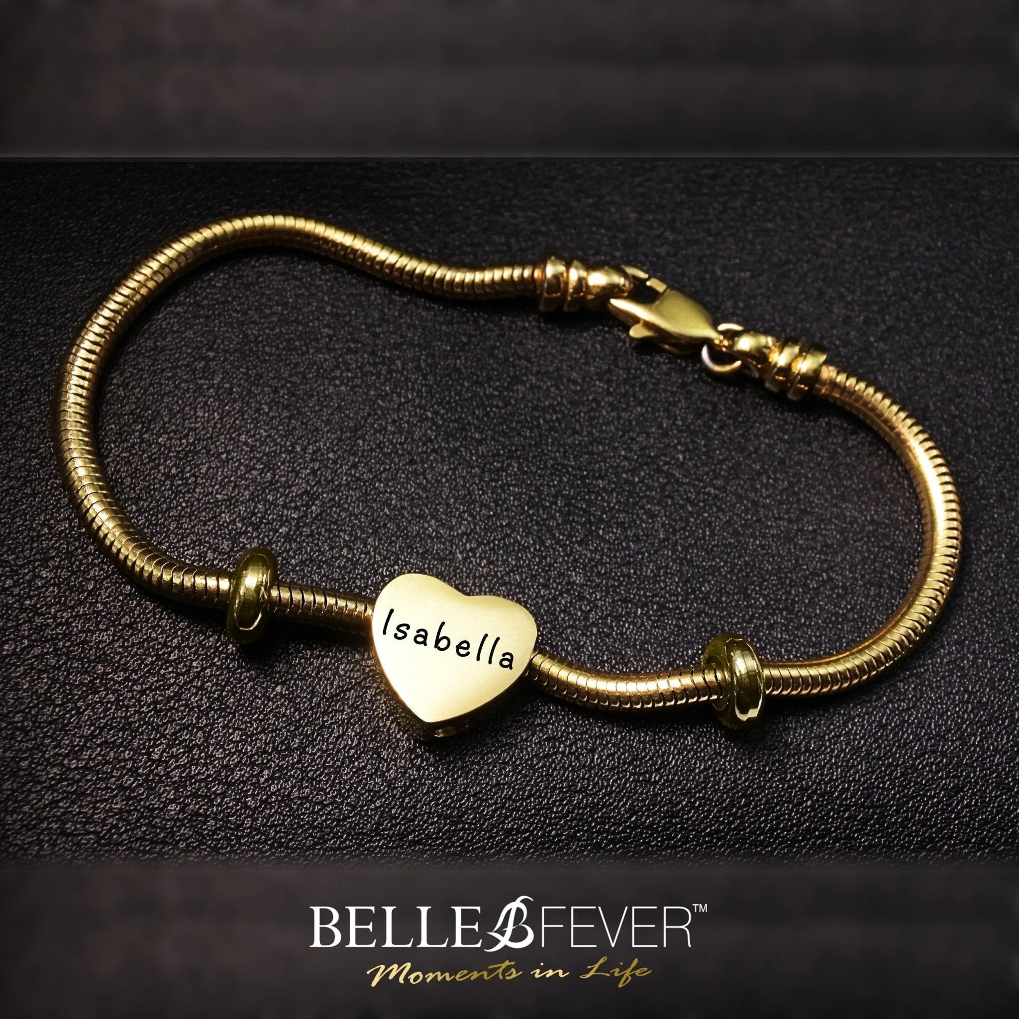 Love Heart - Cremation Charm for Moments Bracelet