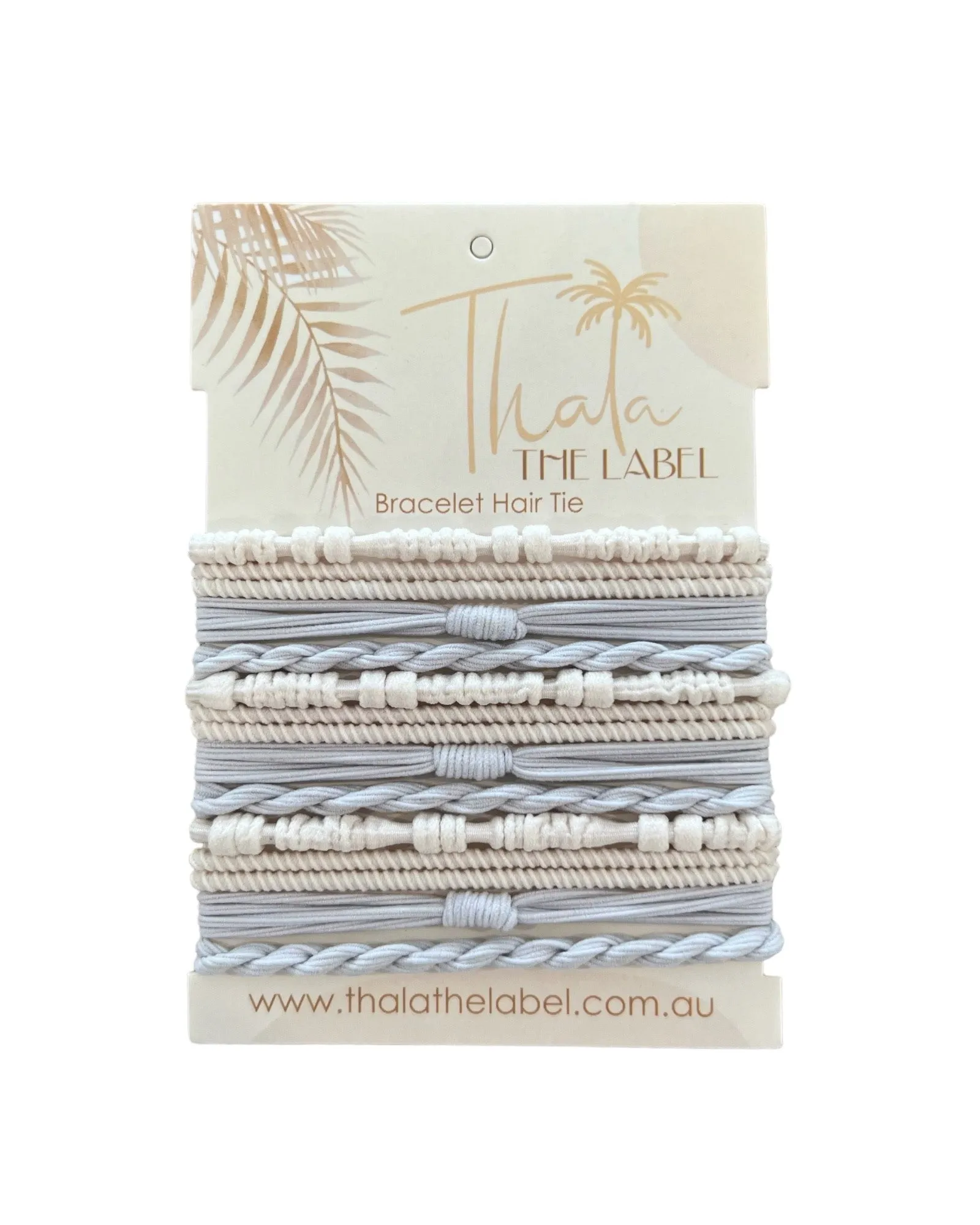 Luxx Bracelet Hair Tie WHITEHAVEN | WHITE 12pk