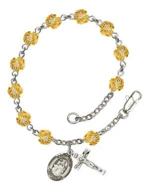 Maria Stein Custom Birthstone Rosary Bracelet