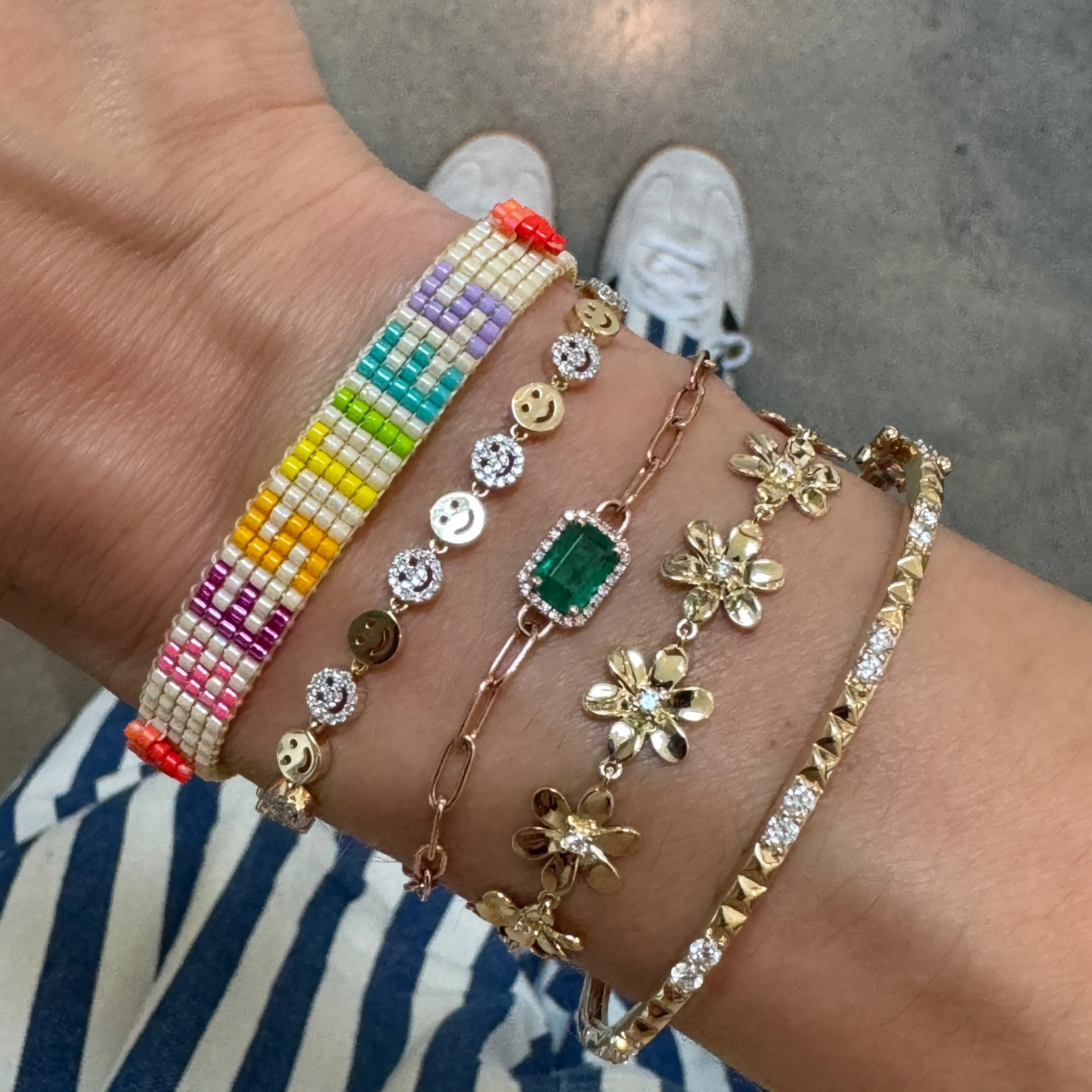 Milestones by AB for Eriness Daisy Bracelet