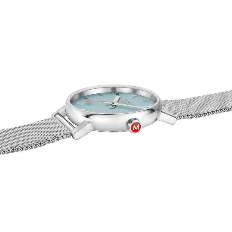 Mondaine Evo2 Classic Stainless Steel Analogue 35mm