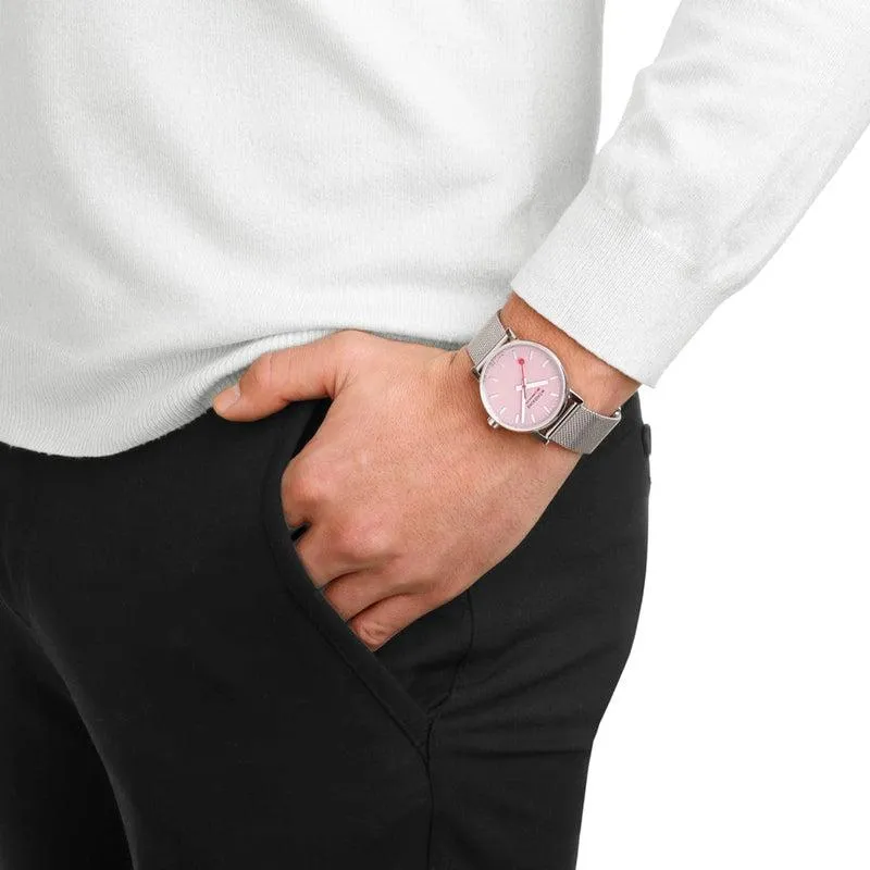 Mondaine Evo2 Classic Stainless Steel Analogue 35mm