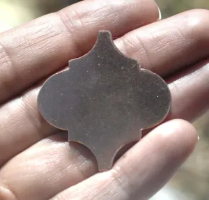Moroccan inspired blanks for hand stamped tags, layered pendants, earrings, or bracelets