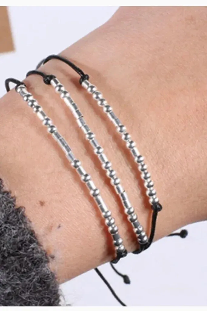 Morse Code Bracelet-Best Bitches