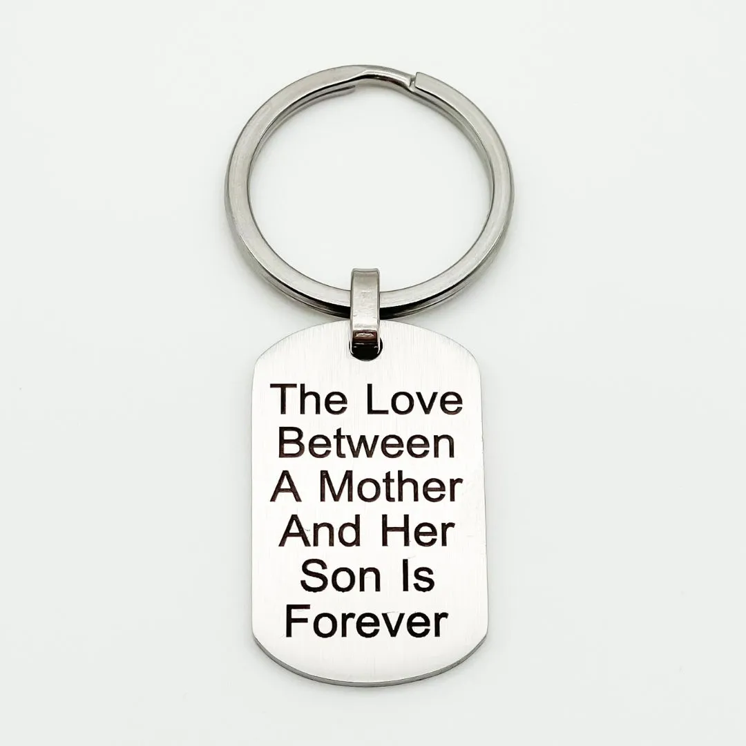 Mother Son Eternal Love Bracelet & Keychain