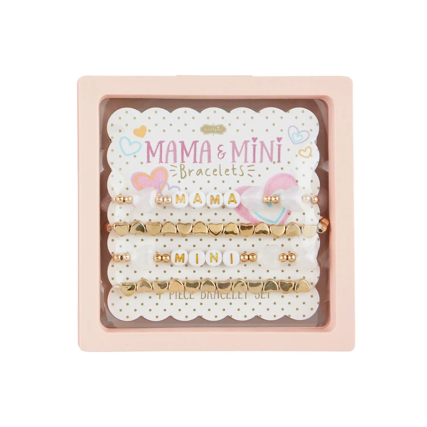 Mud Pie Pearl Mama and Mini Bracelets