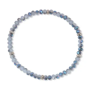 My FUN Colors Mini Crystal Bracelet Twilight Sky / Silver Accent