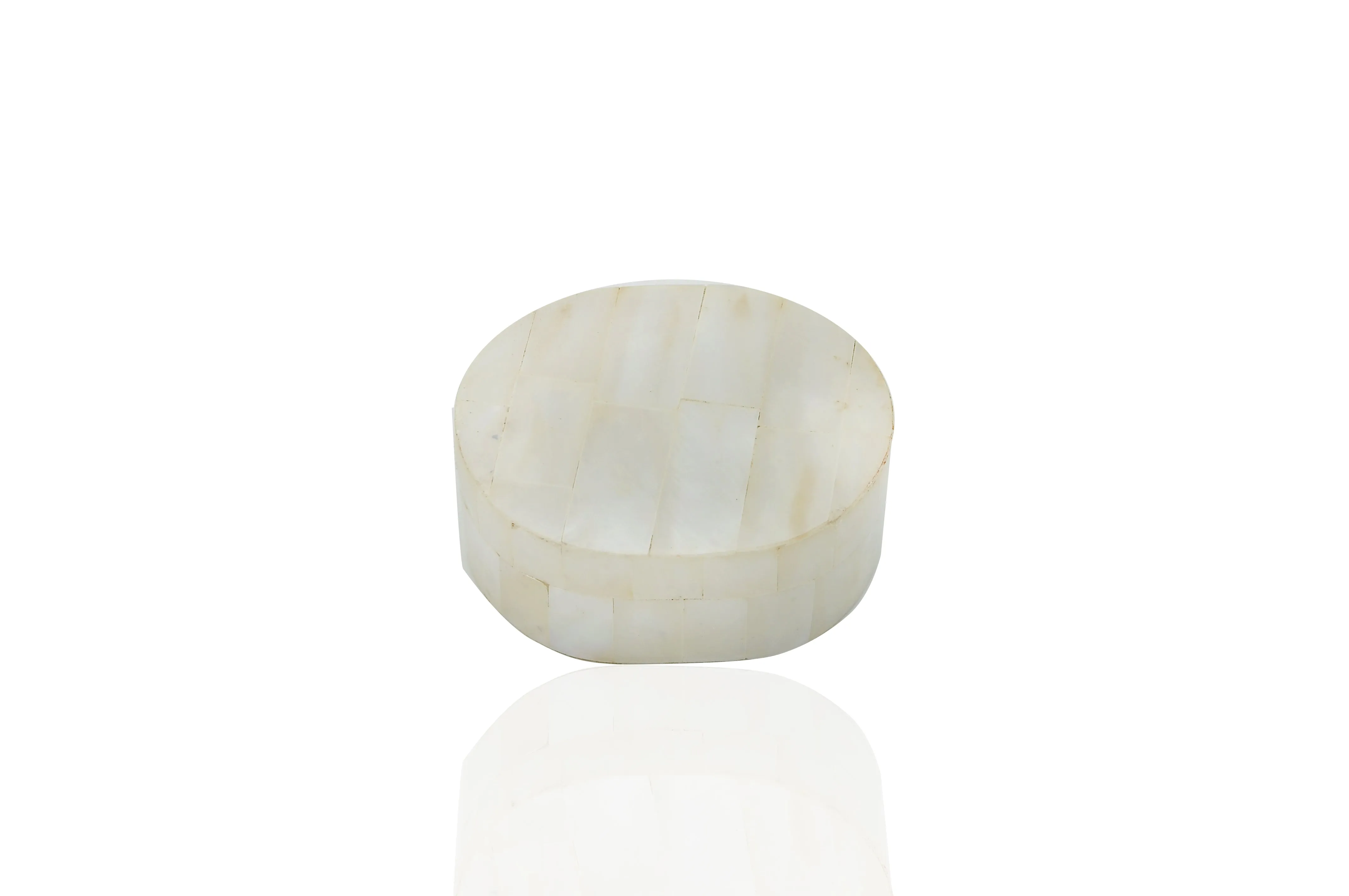 Myanmar Natural Mother of Pearl Jewelry Box Ring Bracelet Necklace Case