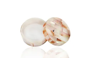 Myanmar Natural Mother of Pearl Jewelry Box Ring Bracelet Necklace Case