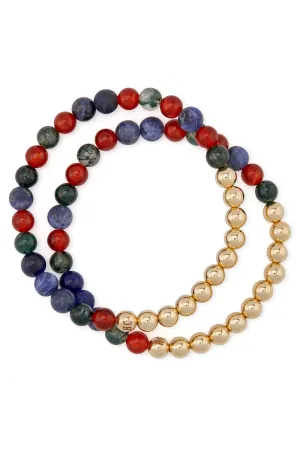 N 77 DETOX Bracelets Healer's Bracelets Women's (Set of 2)