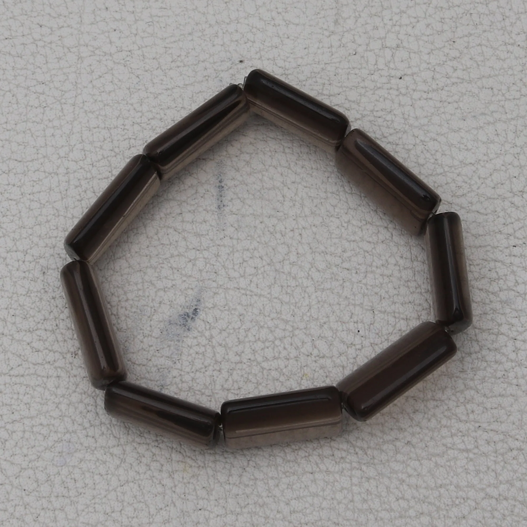 Natural Smoky Quartz Beads Bracelet