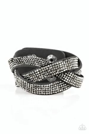 Nice Girls Finish Last Black Paparazzi Bracelet