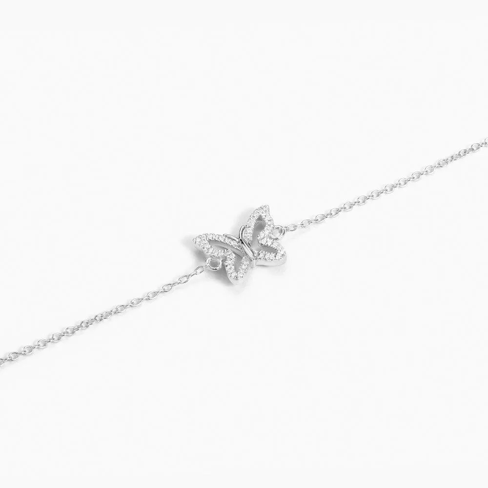 Open Wings Chain Bracelet