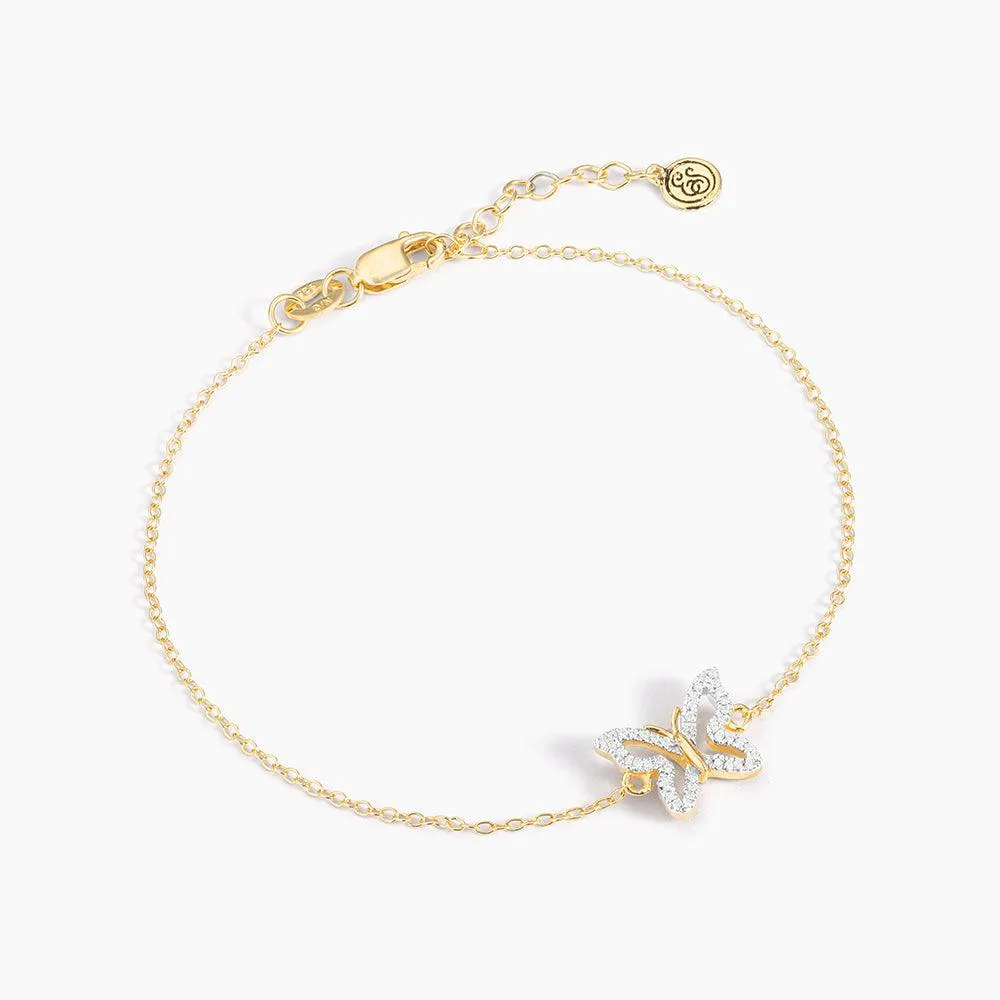 Open Wings Chain Bracelet