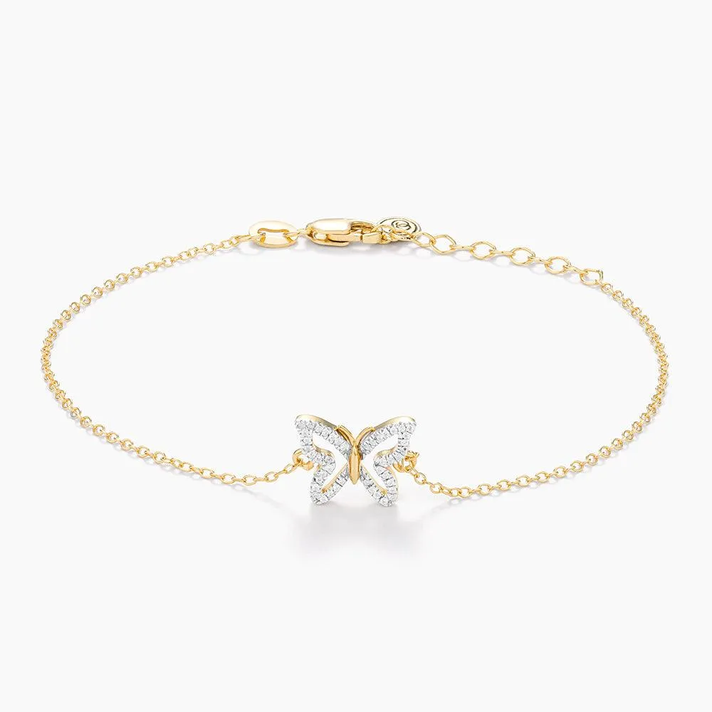 Open Wings Chain Bracelet