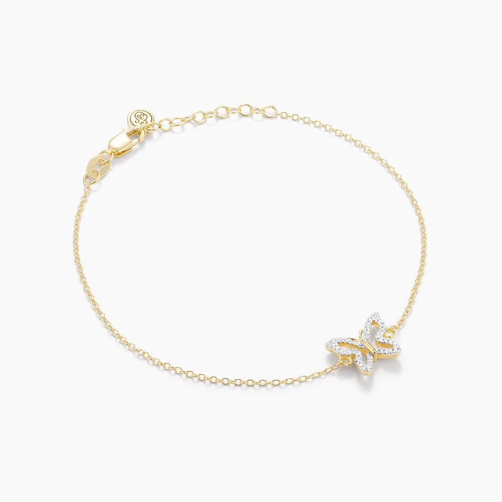 Open Wings Chain Bracelet