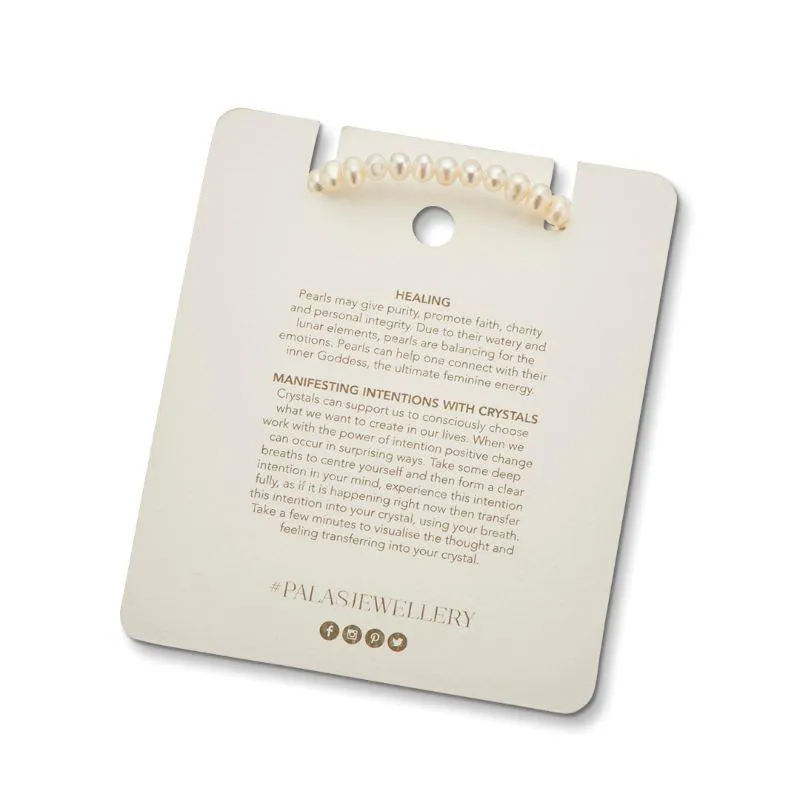 PALAS Pearl Healing Gem Bracelet