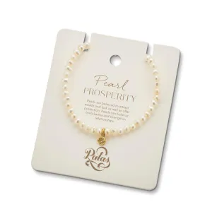 PALAS Pearl Healing Gem Bracelet