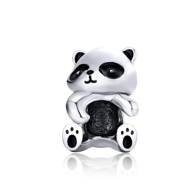 Panda Hug Charm